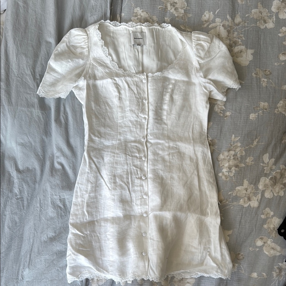 Reformation anabella dress